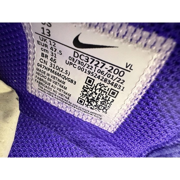 Nike Zoom Winflo 8 Shield Black Bronze Eclipse Weatherized Men's 13 DC3727-200 - Picture 7 of 15